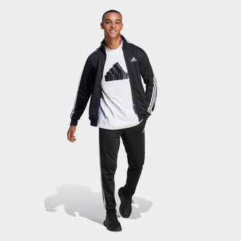 adidas Men's Sportswear Basic 3-stripes Tricot Track Suit