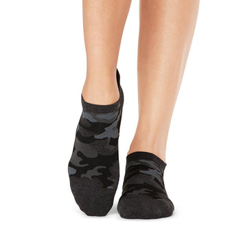 TAVI NOIR Women?s Savvy Non-Slip Socks - Grip Barre, Dance, Pilates, Yoga Socks, Hidden, XLarge