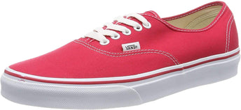 Vans Men's Low Sneaker, Red, 6 AU