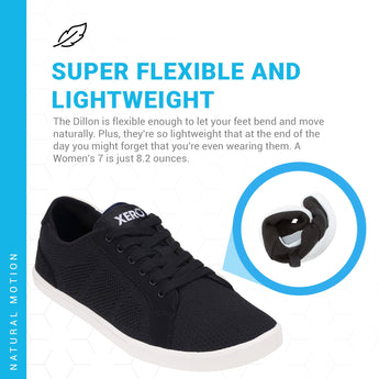 Xero Shoes Dillon Classic Casual Sneaker – Lightweight, Breathable Women’s Shoes