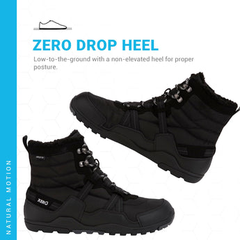 Xero Shoes Alpine Snow Boot - Men's Insulated Outdoor Winter Boot - Waterproof