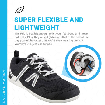 Xero Shoes Women’s Prio Orignal Barefoot Cross Trainer | Lightweight, Zero Drop Sole | Running Shoes for Women