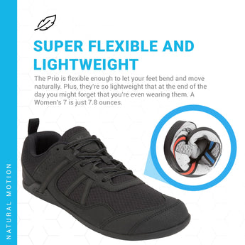 Xero Shoes Women’s Prio Orignal Barefoot Cross Trainer | Lightweight, Zero Drop Sole | Running Shoes for Women