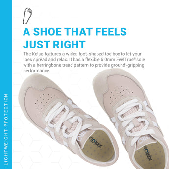 Xero Shoes Kelso Shoes for Women — Tennis, Walking, Work & Nursing Women's Shoes — Barefoot Feel, Zero Drop Heel, Wide Toe Box, Casual Minimalist Footwear