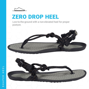 Xero Shoes Aqua Cloud, Minimalist Men’s Water Sandals with Extra-Grippy Sole