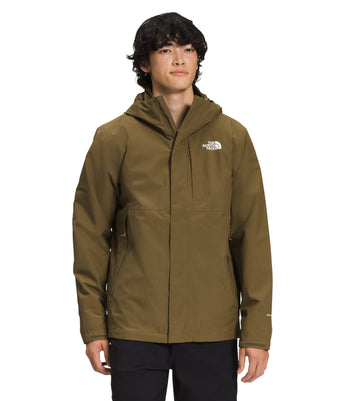 THE NORTH FACE Men's Carto Triclimate Waterproof Jacket, Military Olive/Military Olive, XX-Large