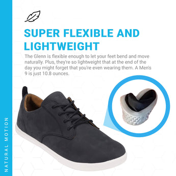 Xero Shoes Glenn Dress Casual Leather Shoes – Lightweight Shoes for Men