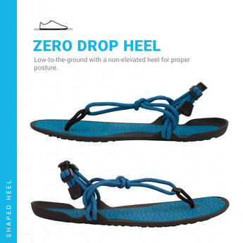 Xero Shoes Aqua Cloud, Minimalist Men’s Water Sandals with Extra-Grippy Sole