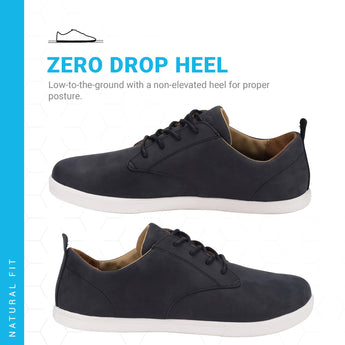 Xero Shoes Glenn Dress Casual Leather Shoes – Lightweight Shoes for Men