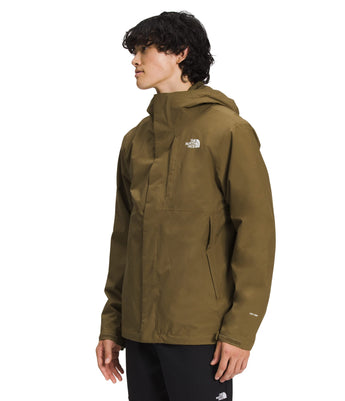 THE NORTH FACE Men's Carto Triclimate Waterproof Jacket, Military Olive/Military Olive, XX-Large