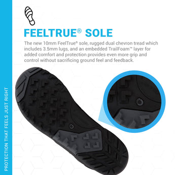 Xero Shoes Xcursion Fusion Men's Hiking Boots ? As seen on Shark Tank, Zero Drop, Lightweight, Wide Toe Box, Waterproof Hiking Boots for Men ? Black Titanium, Size 12.5