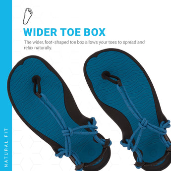 Xero Shoes Aqua Cloud, Minimalist Men’s Water Sandals with Extra-Grippy Sole