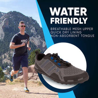 Xero Shoes Men's Aqua X Sport Water Shoe - Men's Lightweight Zero Drop Shoe