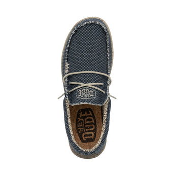 Hey Dude Men's Wally Stitch | Men's Loafers | Men's Slip On Shoes | Comfortable & Light-Weight