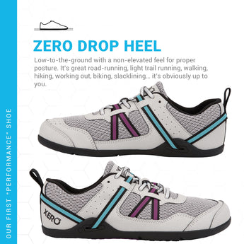 Xero Shoes Women’s Prio Orignal Barefoot Cross Trainer | Lightweight, Zero Drop Sole | Running Shoes for Women