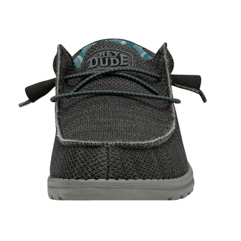 Hey Dude Men's Wally Sox | Men’s Shoes | Men's Lace Up Loafers | Comfortable & Light-Weight