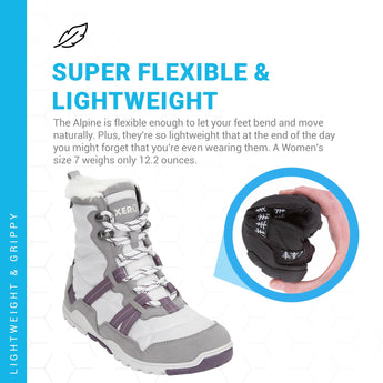 Xero Shoes Alpine Snow Boot - Women's Insulated Outdoor Winter Boot - Waterproof