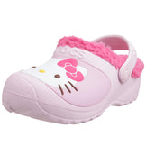 Crocs Hello Kitty Lined Custom Clog Kids Girls Footwear, Size: 12-13 M US Little Kid, Color: Bubblegum/Fuchsia