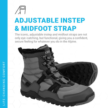 Xero Shoes Alpine Snow Boot - Men's Insulated Outdoor Winter Boot - Waterproof