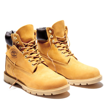 Timberland Men's 6 Inch Basic Waterproof Boots with Padded Collar