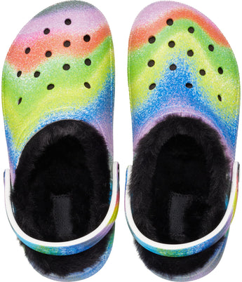 Crocs Unisex-Child Kids' Classic Marbled Tie Dye Lined Clog