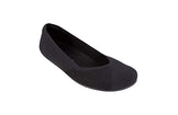 Xero Shoes Women's Phoenix Dress Flats, Black Knit, Size 8 — Comfortable, Wide Width, Slip On Flat Shoes for Casual, Dressy, and Work