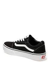Vans Kids Ward Platform Chunky Canvas Trainers Sneakers Shoes - 1.5 US