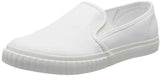 Timberland Women's Newport Bay Bumper Toe Slip On Trainers, White Canvas, 7.5 UK