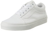 Vans Women's UA Old Skool Sneakers, True White, 8 Medium US