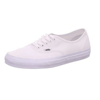 Vans Women's UA Authentic Sneakers, True White, 12