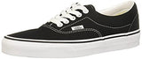 Vans VEWZNVY Unisex Era Canvas Skate Shoes,Black,6 B(M) US Women / 4.5 D(M) US Men