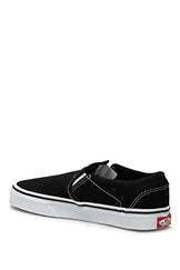 Vans Women's Low-Top Trainers, Canvas Black White, 5
