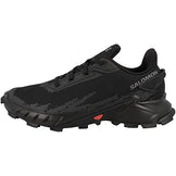 Salomon Women's ALPHACROSS 4 W Hiking Shoe, Black/Black/Black, 8.5