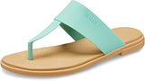 Crocs Women's Tulum Flip Flops, Jade Stone, Numeric_9