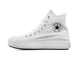 Converse Women's Fashionable Sneaker, White Natural Ivory Black, 6.5