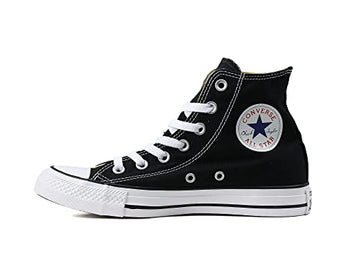Converse Clothing & Apparel Chuck Taylor All Star Canvas High Top, Black/White, 6 Women/4 Men