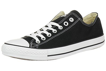 Converse Unisex Chuck Taylor All Star Low Top Black Sneakers - 6.5 B(M) US Women / 4.5 D(M) US Men