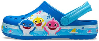 Crocs Kids' Baby Shark Band Clog , Baby Shark, 7 Toddler
