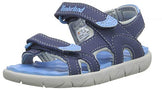 Timberland Unisex Kids Perkins Row 2-Strap juniors Sandals, Blue (Vintage Indigo Bt4), 6 UK 23 EU