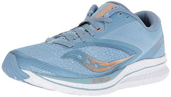 Saucony Women's Kinvara 9 Running Shoe, Blue/Denim, 6.5 Medium US