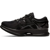 ASICS Women's MetaRide Running Shoes, 7.5, Black/Black