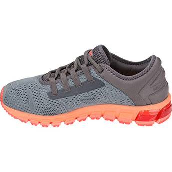 ASICS Women's Gel-Quantum 180 3 Running Shoes, 6.5, Stone Grey/Carbon