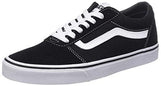 Vans Unisex Kids' Ward Low-Top Sneakers, (Suede/Canvas) Black/White Iju, 10 UK Child