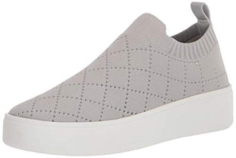 Steve Madden womens Bequilt Sneaker, Grey, 7.5 US