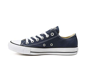 Converse Unisex Chuck Taylor All Star Low Top Navy Sneakers - 8.5 B(M) US Women / 6.5 D(M) US Men
