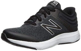 New Balance Women's Ralaxa V1 Walking Shoe, Black/Silver Metallic/White, 8 W US