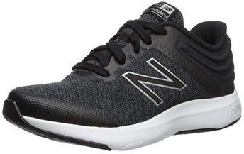 New Balance Women's Ralaxa V1 Walking Shoe, Black/Silver Metallic/White, 6.5 W US
