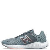 New Balance Women's 520 V7 Running Shoe, Grey/Silver/Teal, 6.5 Wide