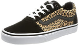 Vans Women's Low-Top Trainers Sneaker, Cheetah Black White, 5.5