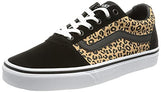 Vans Women's Low-Top Trainers Sneaker, Cheetah Black White, 7